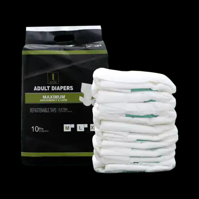 Adult Diaper Medium 1Mile (1 Packet Of 10 pieces)