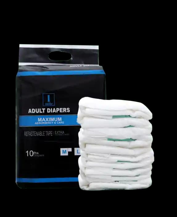 Adult Diaper XL 1Mile (1 Packet Of 10 pieces)