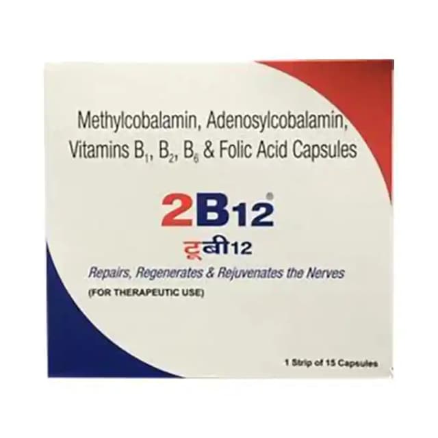 2 B12 (1 Strip Of 15 capsules)