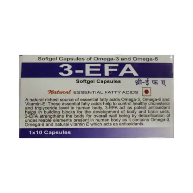 3 Efa (1 Strip Of 10 capsules)
