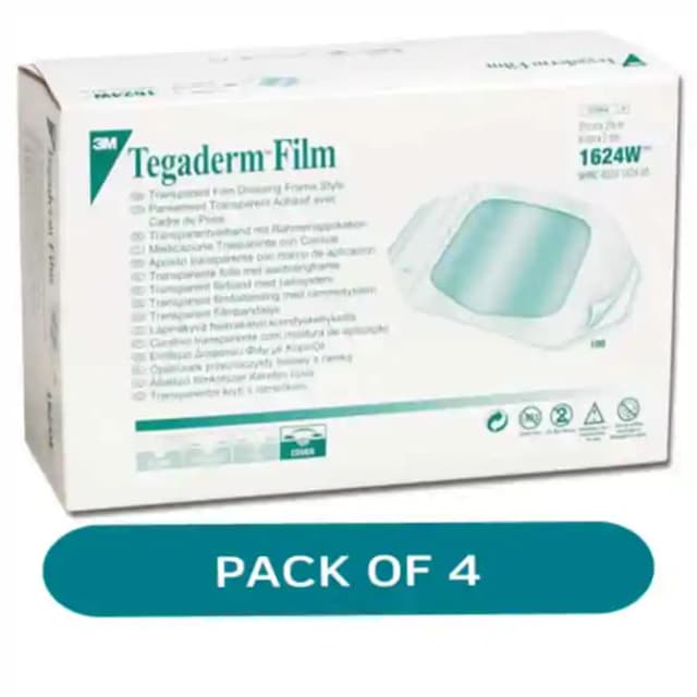 3M Tegaderm 1624W (1 Packet Of 100 films)