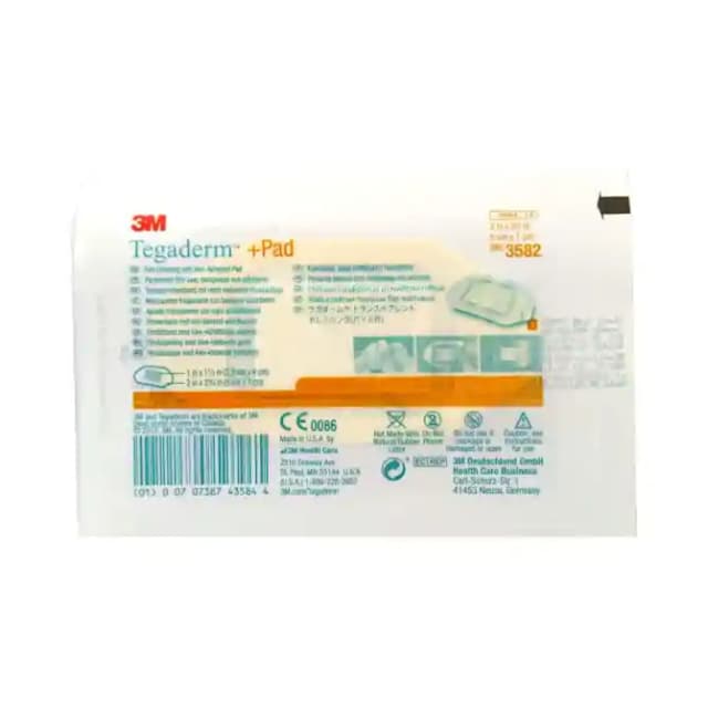 3M Tegaderm +Pad 3582 (1 Packet Of 1 Pad for Dressing)