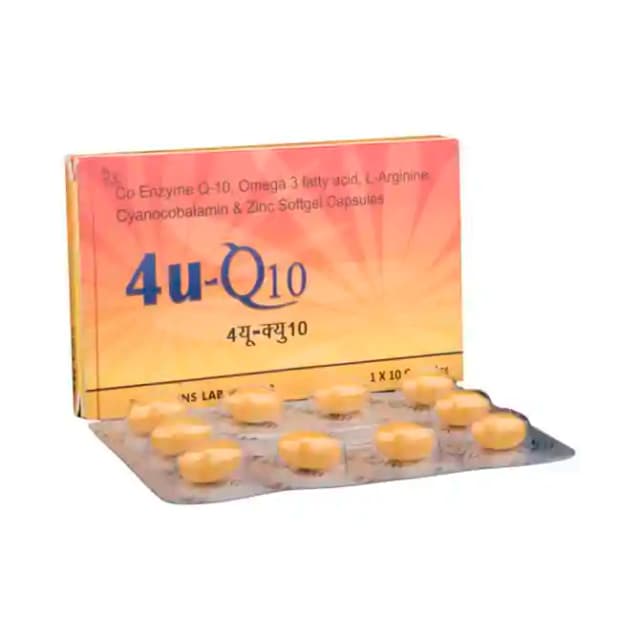 4U Q10 (1 Strip Of 10 capsules)