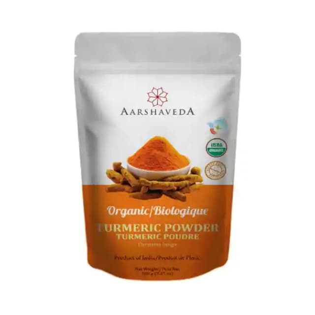Aarshaveda Organic Turmeric Powder (1 Packet Of 200 gm Powder)
