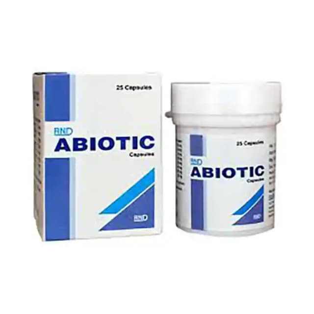 Abiotic (1 Strip Of 25 capsules)