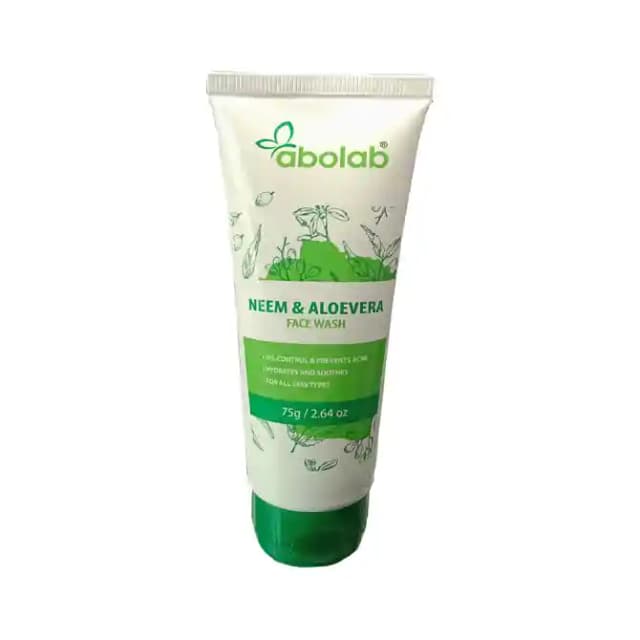 Abolab Face Wash Neem Aloe Vera (1 Tube Of 75 gm Face Wash)