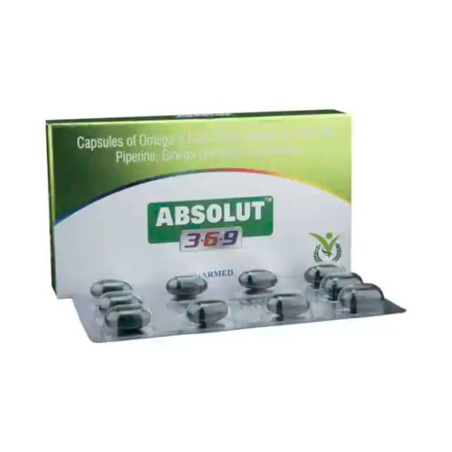 Absolut 3.6.9 (1 Strip Of 10 soft gelatin capsules)