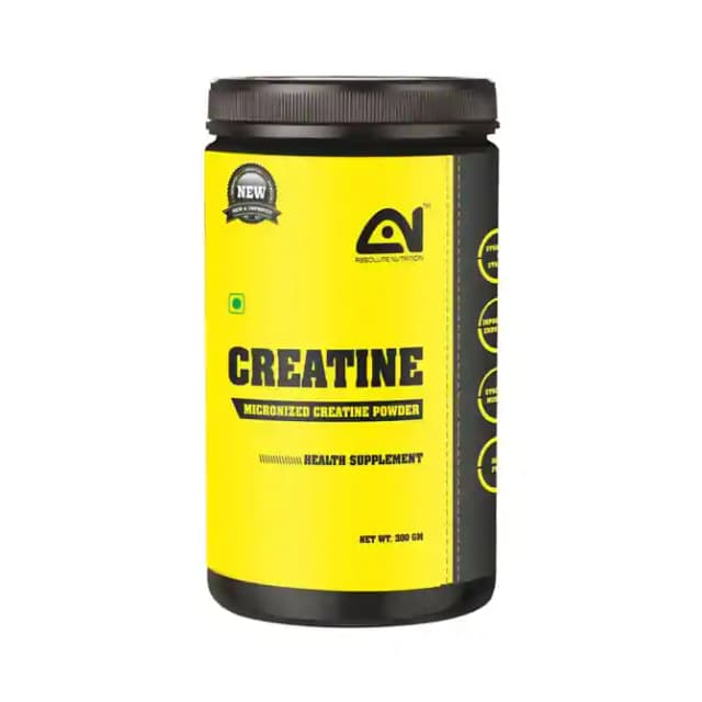 Absolute Nutrition Creatine Powder (1 Jar Of 300 gm Powder)