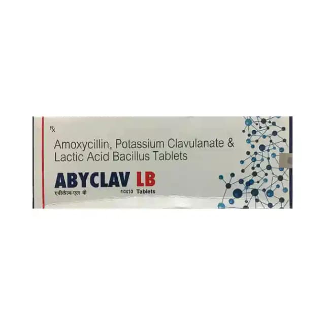Abyclav LB (10 tablets in 1 strip)