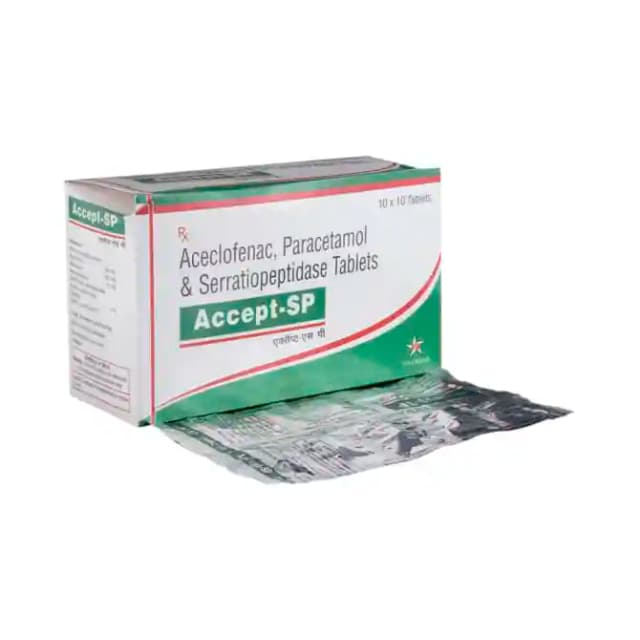 Accept SP (10 tablets in 1 strip)