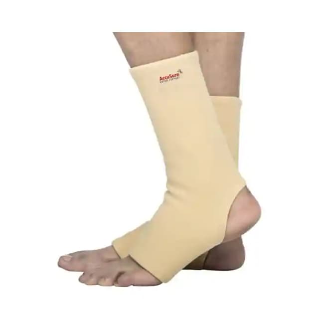 AccuSure A 2 Ankle Elastic Pair Small (1 Packet Of 1 Unit)