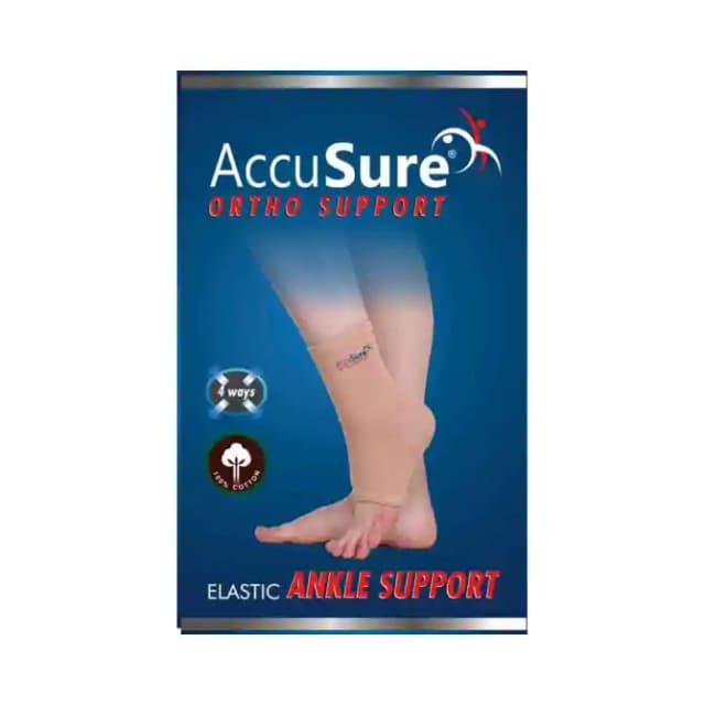 AccuSure A 9 Elastic Ankle Support XL (1 Packet Of 1 Unit)