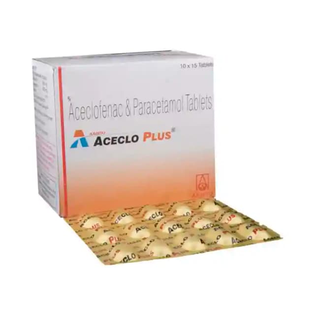 Aceclo Plus (15 tablets in 1 strip)