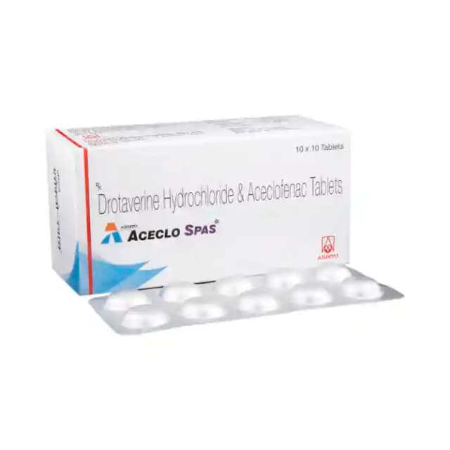 Aceclo Spas (10 tablets in 1 strip)