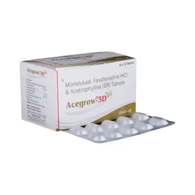 Acegrow 3D (10 tablets in 1 strip)