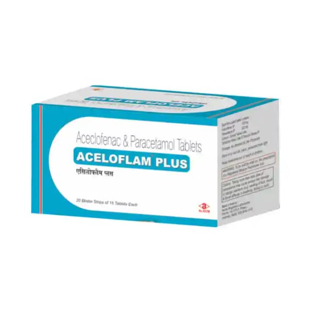 Aceloflam Plus (15 tablets in 1 strip)