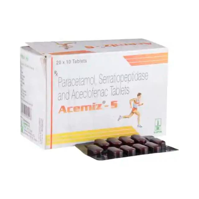 Acemiz S (10 tablets in 1 strip)