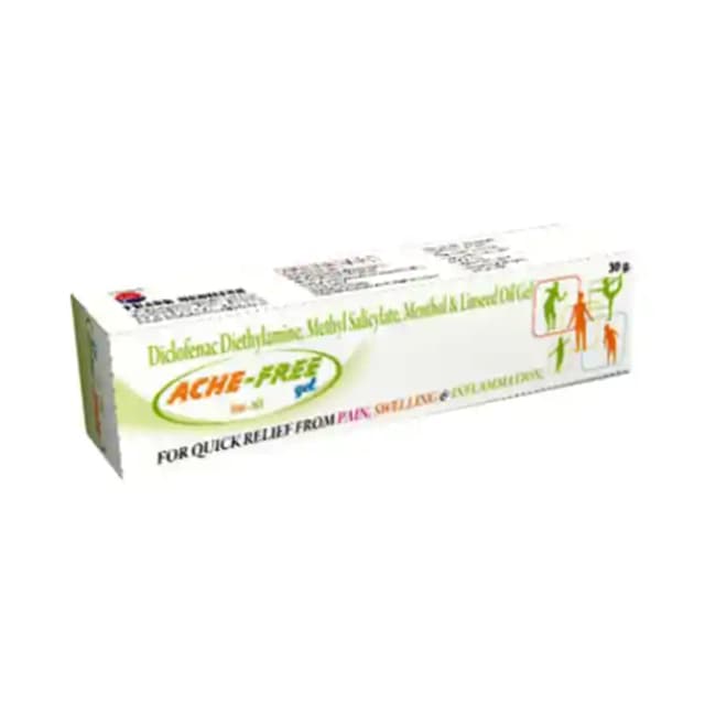 Ache Free Gel (1 Tube Of 30 gm Gel)