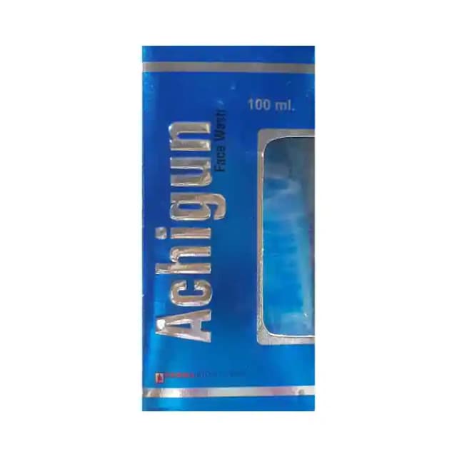 Achigun Face Wash (1 tube of 100 ml Face Wash)