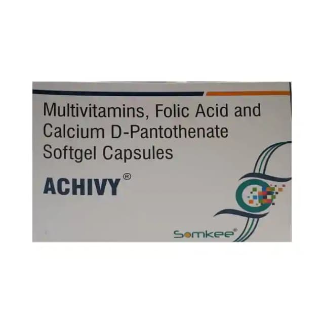 Achivy Softgel (1 Strip Of 10 soft gelatin capsules)