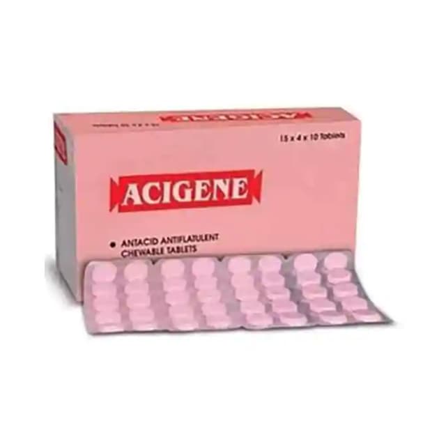 Acigene Mint (1 Strip Of 10 tablets)