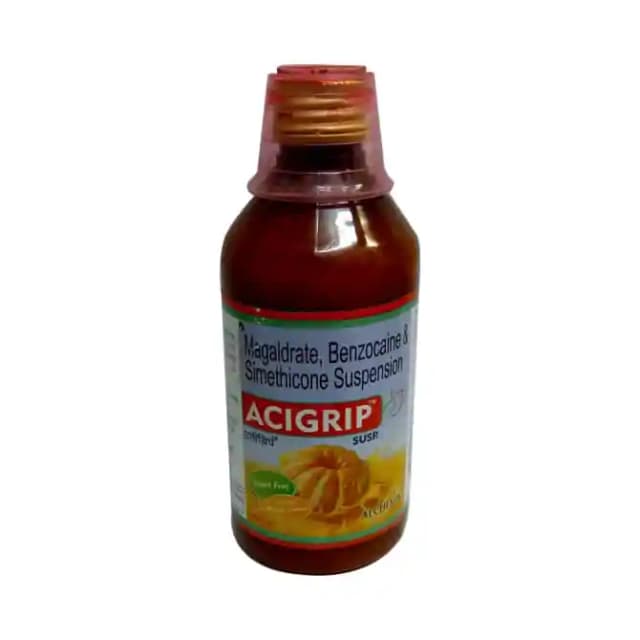 Acigrip Suspension Orange (1 Bottle of 200 ml Suspension)