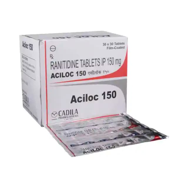 Aciloc 150 (30 tablets in 1 strip)