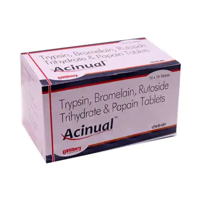 Acinual (1 Strip Of 10 tablets)