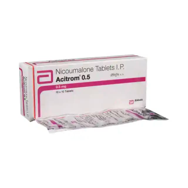 Acitrom 0.5 (10 tablets in 1 strip)