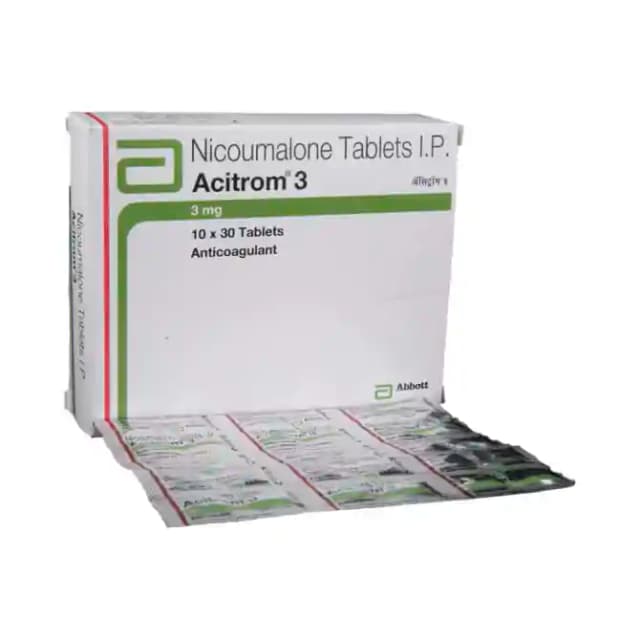 Acitrom 3 (30 tablets in 1 strip)