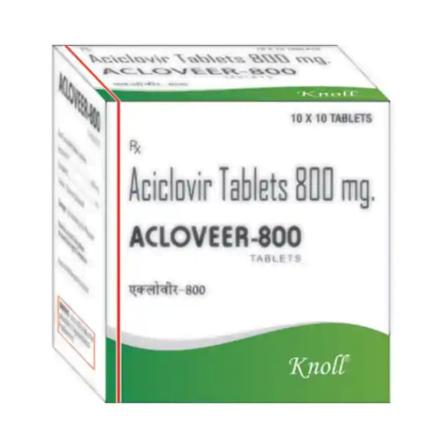 Acloveer 800 (10 tablets in 1 strip)