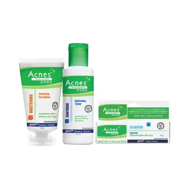 Acnes Whitening Treatment Kit (1 Kitof3 Packs)