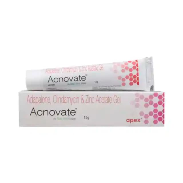 Acnovate Gel (15 gm in 1 tube)