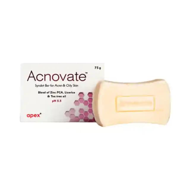 Acnovate Soap (1 Packet Of 75 gm Soap)