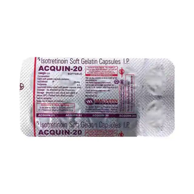 Acquin 20 (10 capsules in 1 strip)