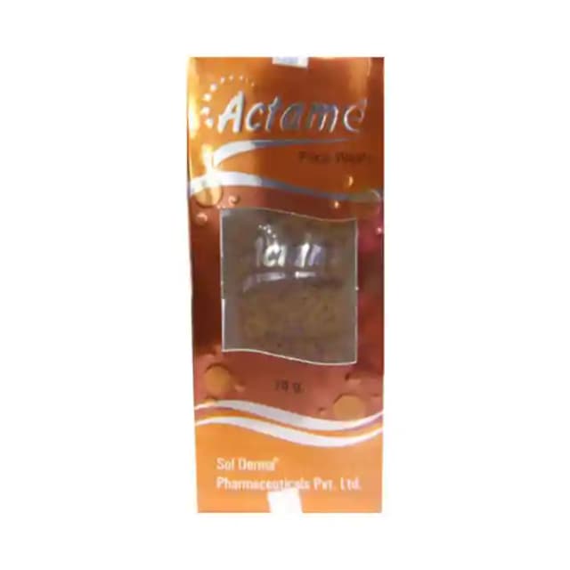 Actame Face Wash (1 Tube Of 70 ml Face Wash)