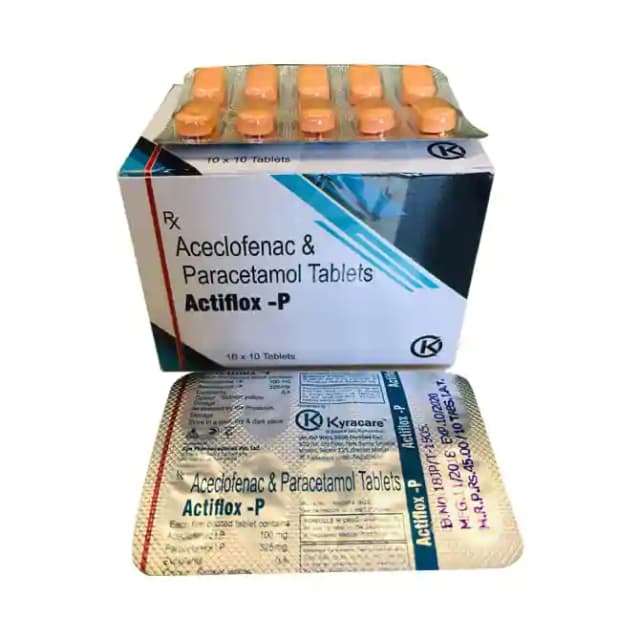 Actiflox P (10 tablets in 1 strip)
