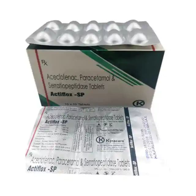 Actiflox SP (10 tablets in 1 strip)
