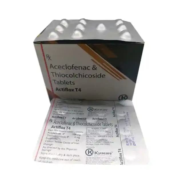 Actiflox T 4 (10 tablets in 1 strip)