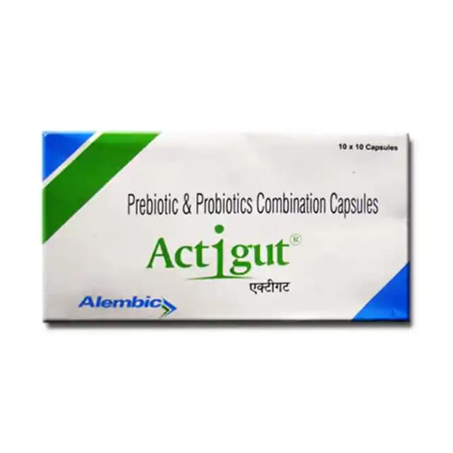 Actigut (1 Strip Of 10 capsules)
