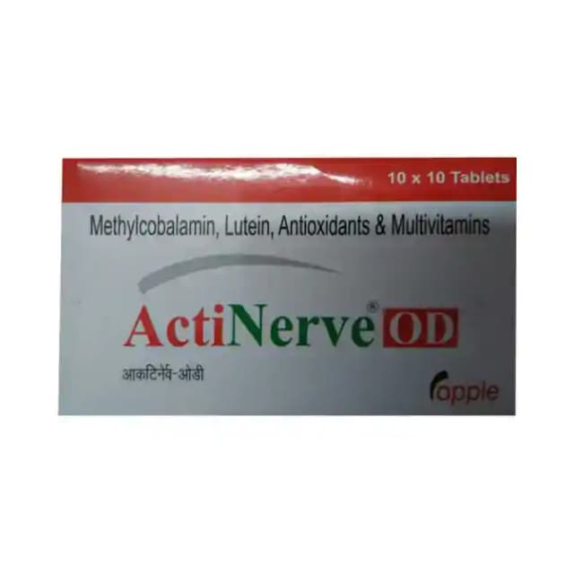 Actinerve OD (1 Strip Of 10 tablets)