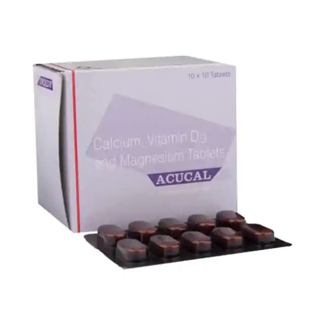 Acucal (10 tablets in 1 strip)