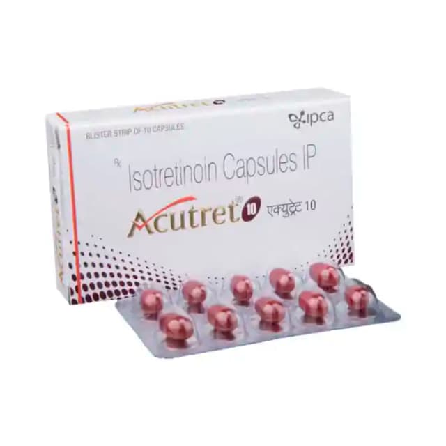 Acutret 10 (10 soft gelatin capsules in 1 strip)