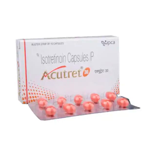 Acutret 30 (10 capsules in 1 strip)