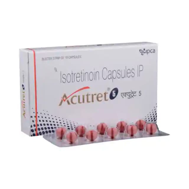 Acutret 5 (10 capsules in 1 strip)