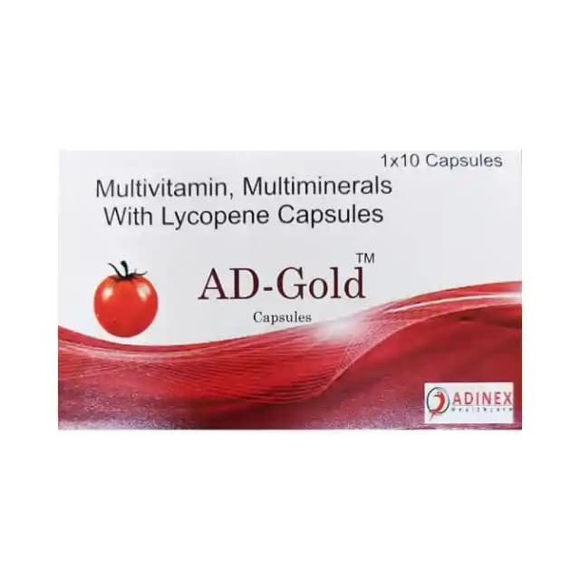 Ad gold (1 Strip Of 10 capsules)