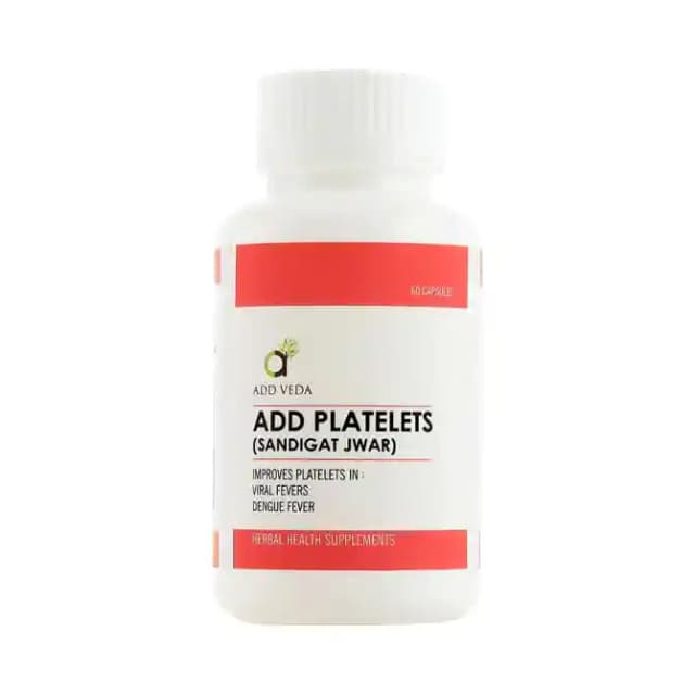 Add Platelets (1 Bottle of 60 capsules)