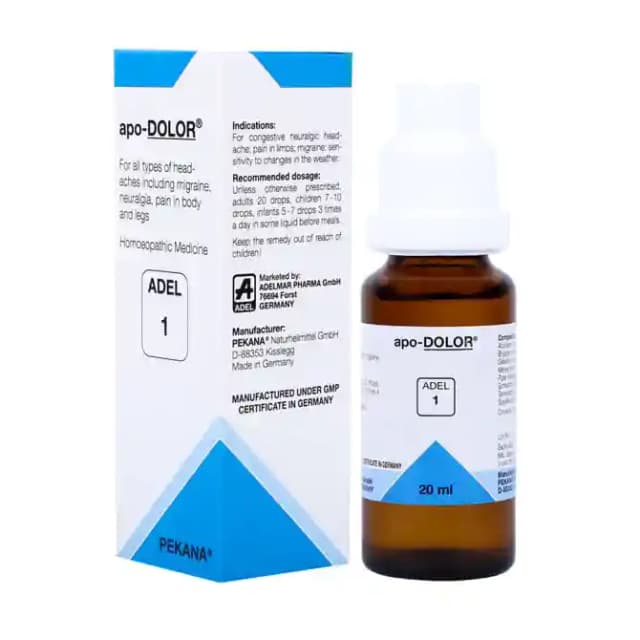 ADEL 1 Apo Dolor Drop (1 Bottle of 20 ml Drop)