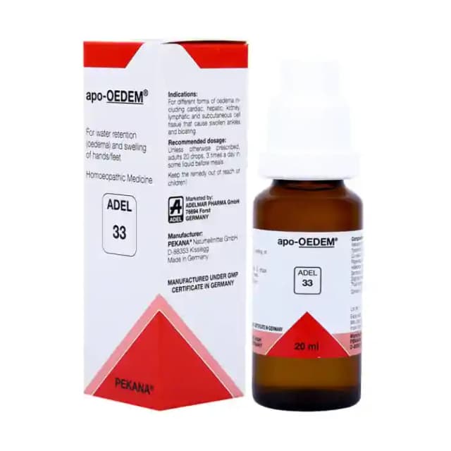 ADEL 33 Apo Oedem Drop (1 Bottle of 20 ml Drop)