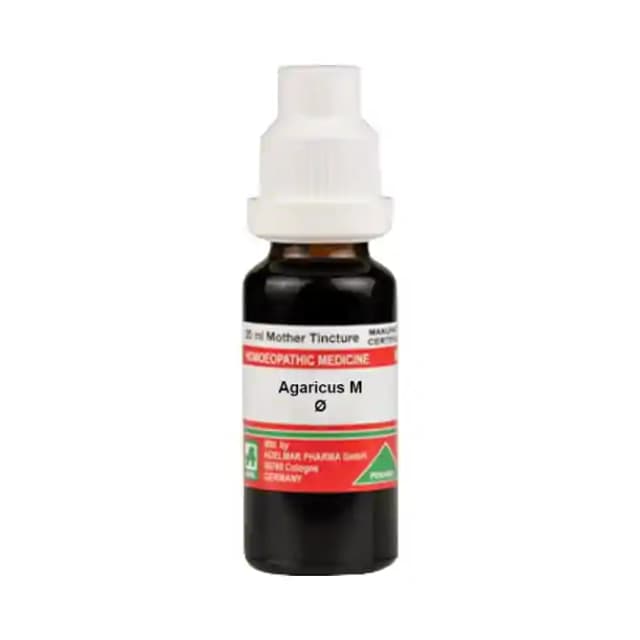 ADEL Agaricus M Mother Tincture Q (1 Bottle of 20 ml Mother Tincture)